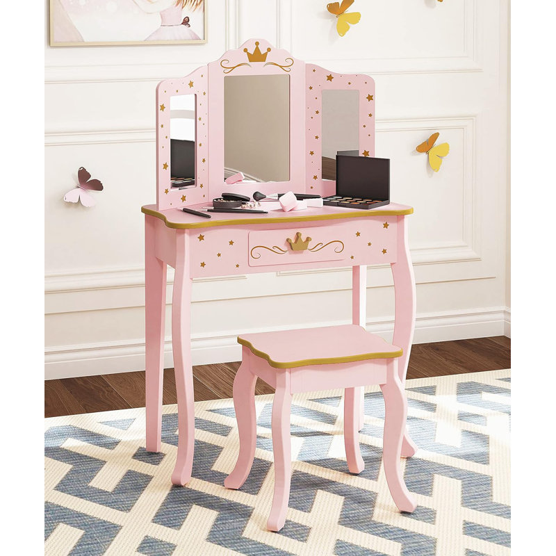 Little girl play vanity set best sale